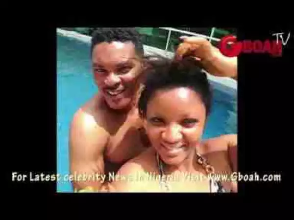 Video: So In Luv! Omotola Jalade & Her Husband Gets Naughty As They Go Swimming